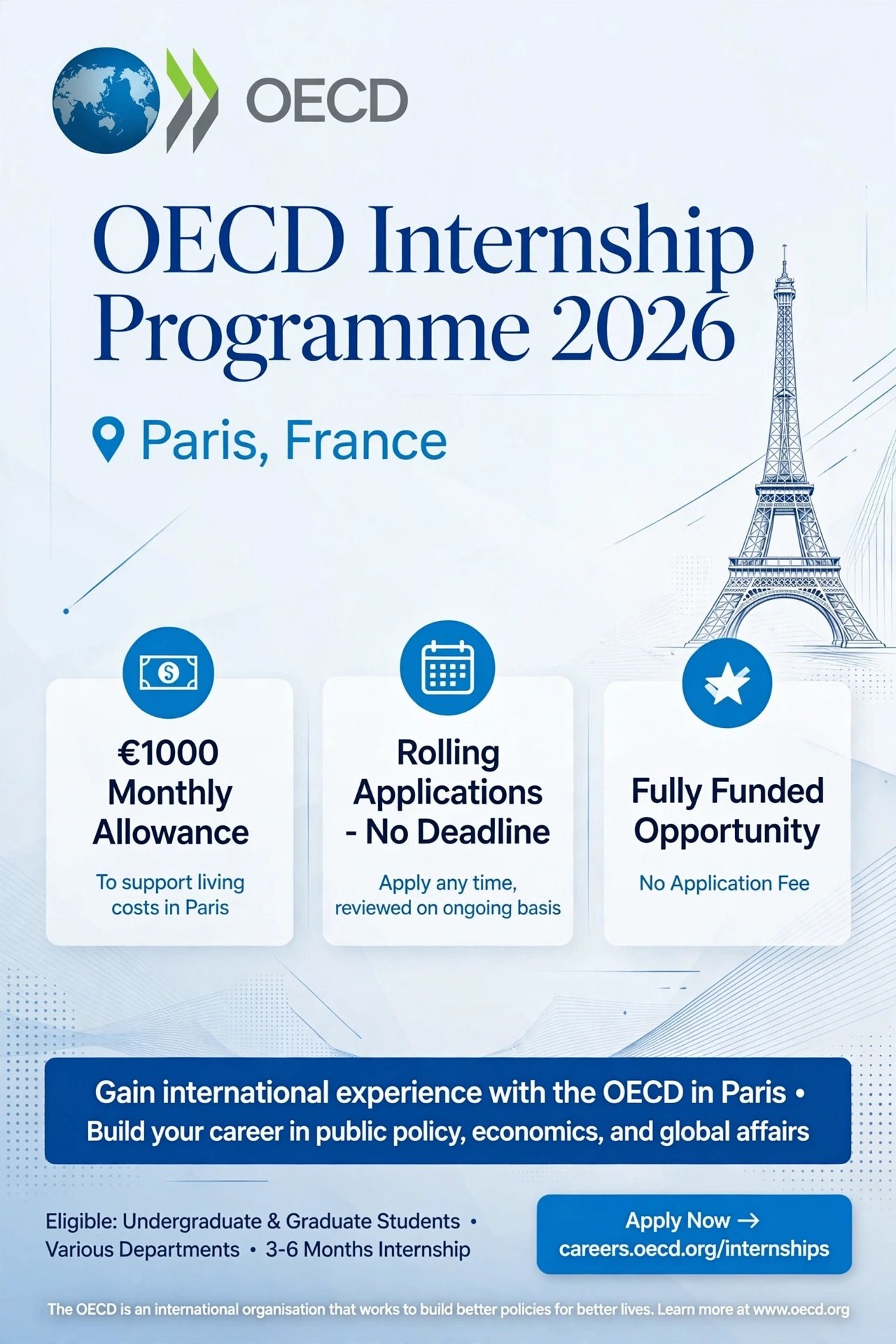 OECD Internship Programme in France